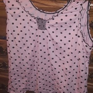 A Faded Glory sleepwear top.